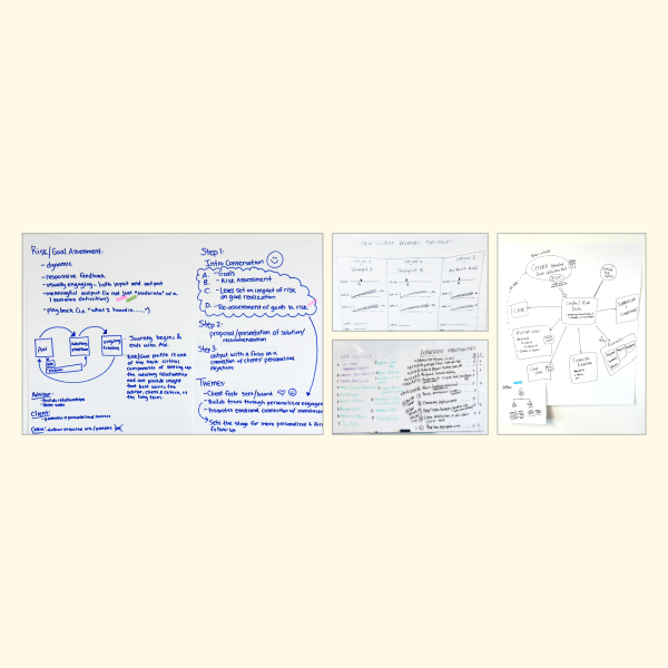 Image of sketches created by workshop participants